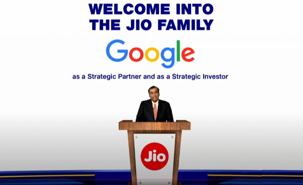 Jio-Google-investment