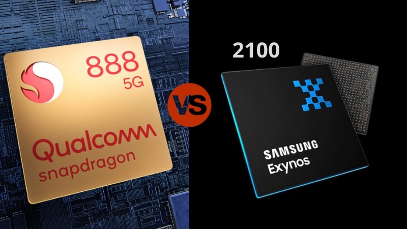 Snapdragon 888 5G vs Exynos 2100 5G Specification