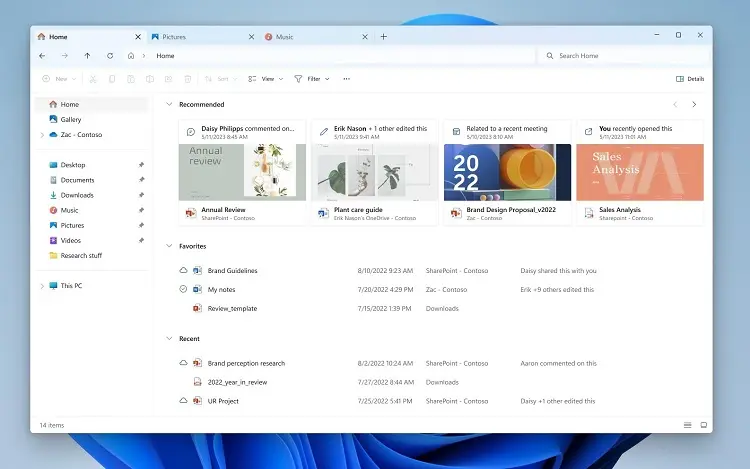 windows 11 new explorer