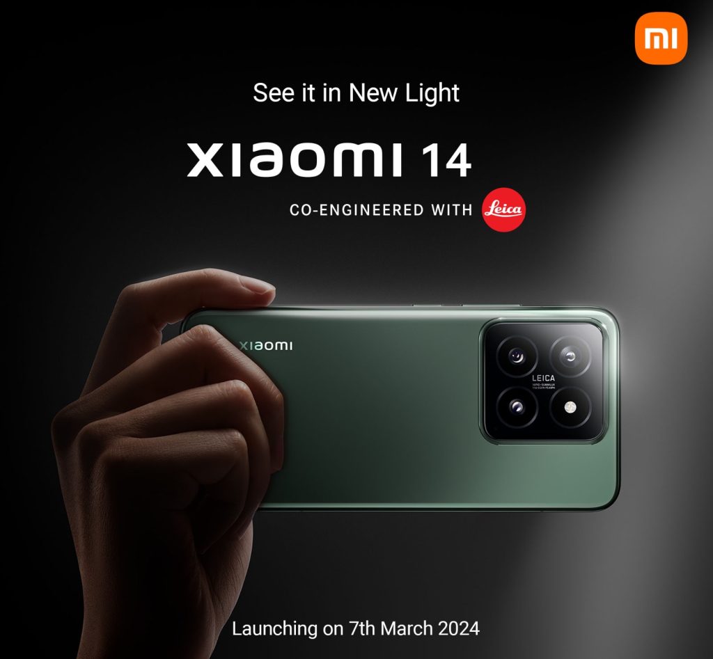 Xiaomi 14 Flagship Phone launching in India on March 7th