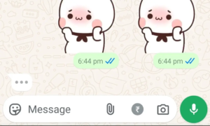 Whatsapp new typing indicator