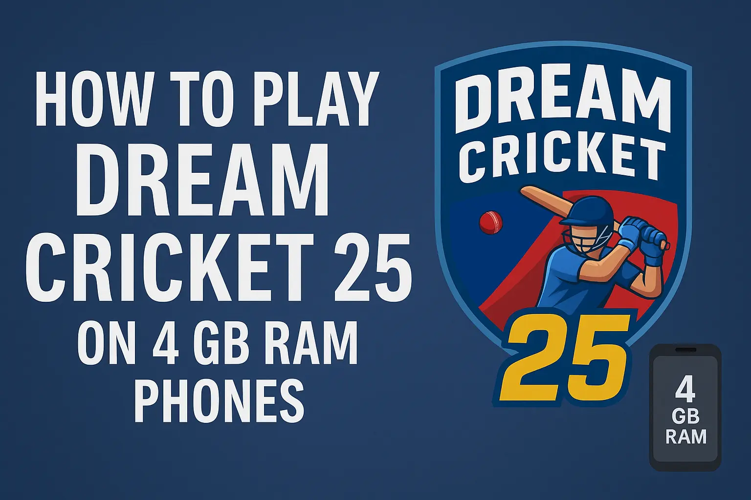 dream cricket 25 4gb ram users